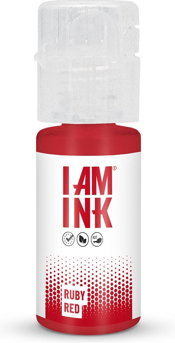 I AM INK - Hoccaido Orange 10ml Vegan Tattoo Inkt Knaloranje | True Pigments | Tattoo Machine Inkt | Handpoke tatoeage inkt | Stick & Poke Ink